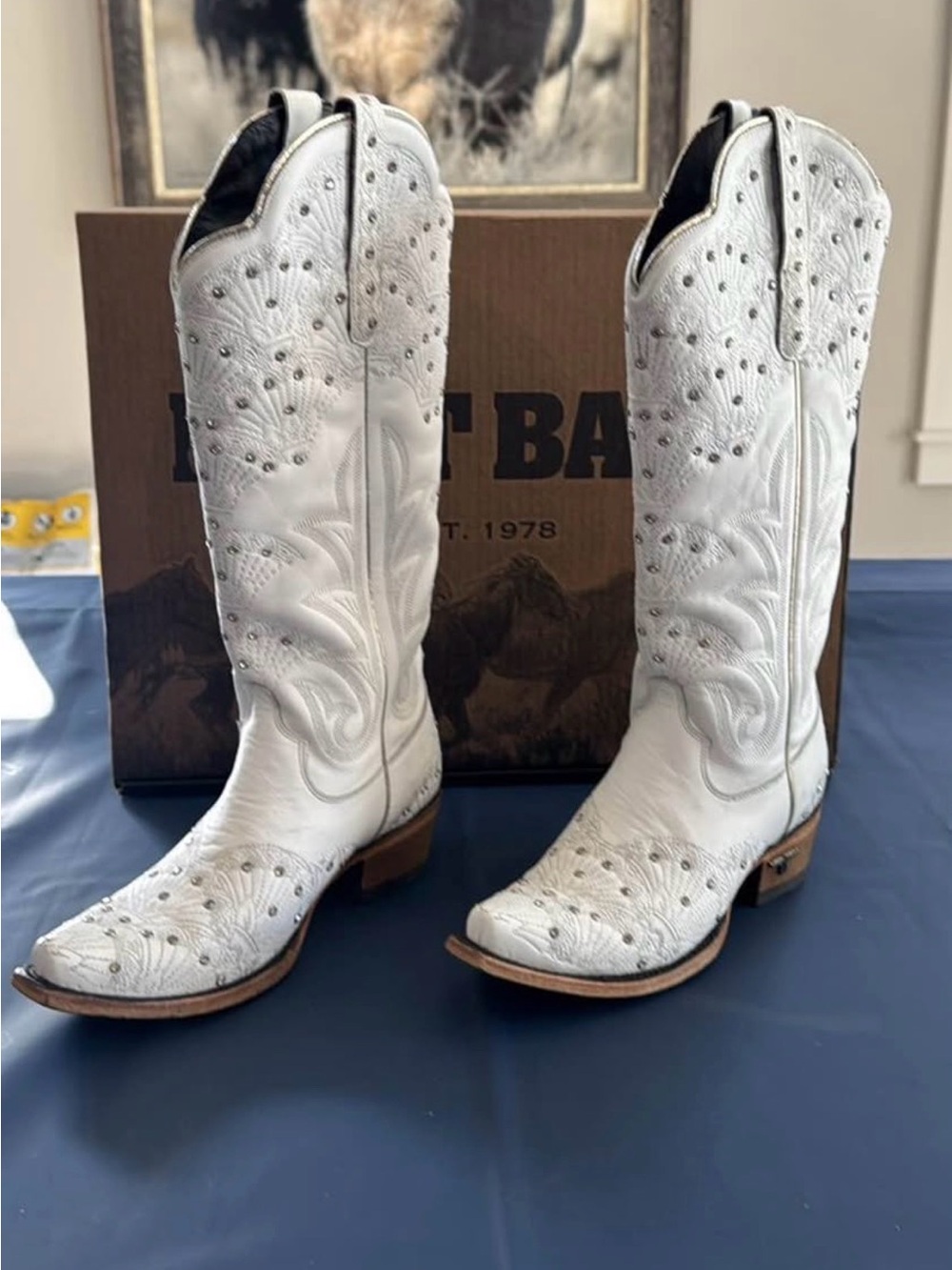 Lane Women’s Exclusive Calypso Leather Western Boots